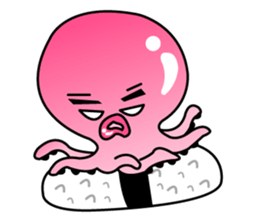 tako sushi  cute sticker #7660875