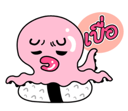 tako sushi  cute sticker #7660883