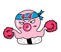 tako sushi  cute sticker #7660888