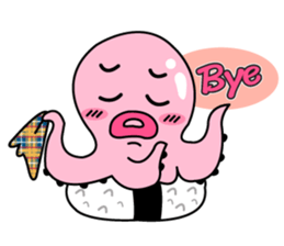 tako sushi  cute sticker #7660895