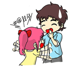 In love Sweet sticker #7661012