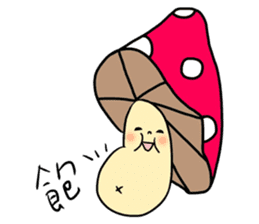 mushroom Seiya & ents Mira sticker #7661230