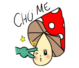 mushroom Seiya & ents Mira sticker #7661245