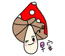 mushroom Seiya & ents Mira sticker #7661252