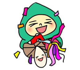 mushroom Seiya & ents Mira sticker #7661253