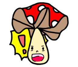mushroom Seiya & ents Mira sticker #7661254
