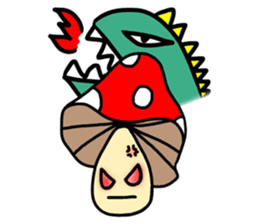 mushroom Seiya & ents Mira sticker #7661255
