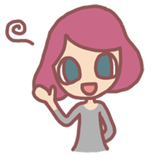 Various girls Feeling sticker #7661380