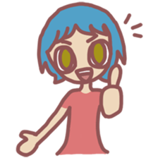 Various girls Feeling sticker #7661381