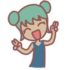 Various girls Feeling sticker #7661385