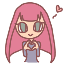 Various girls Feeling sticker #7661388
