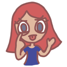 Various girls Feeling sticker #7661395