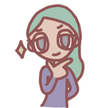 Various girls Feeling sticker #7661400
