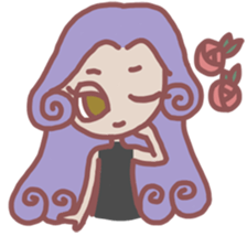 Various girls Feeling sticker #7661401