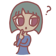 Various girls Feeling sticker #7661402