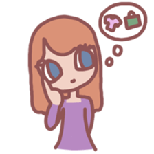 Various girls Feeling sticker #7661406