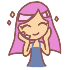 Various girls Feeling sticker #7661408