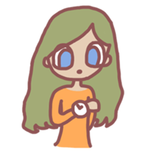 Various girls Feeling sticker #7661409