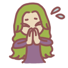 Various girls Feeling sticker #7661411