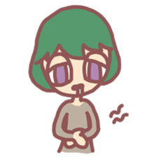 Various girls Feeling sticker #7661412