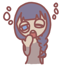 Various girls Feeling sticker #7661414