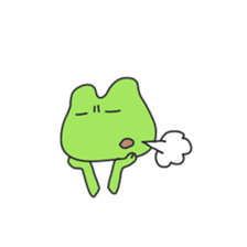 Daily frog(Use to family and friends sticker #7661518