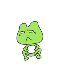Daily frog(Use to family and friends sticker #7661520