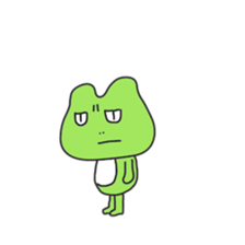 Daily frog(Use to family and friends sticker #7661522