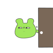Daily frog(Use to family and friends sticker #7661526