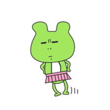 Daily frog(Use to family and friends sticker #7661531