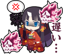 Waguruma Sticker(Scary smile duo) sticker #7661950