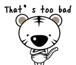white tiger  vol.2 sticker #7662200