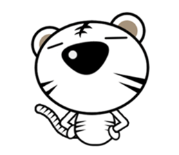 white tiger  vol.2 sticker #7662205