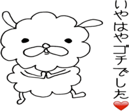 huwa huwa rabbit sticker #7662226