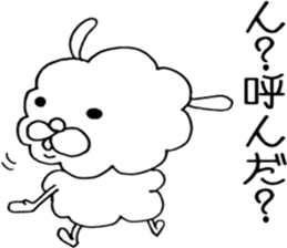 huwa huwa rabbit sticker #7662248