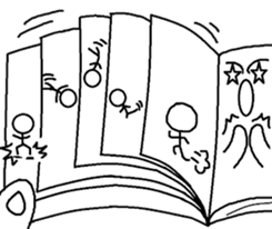 Magic Book Bro sticker #7662377