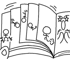 Magic Book Bro sticker #7662377