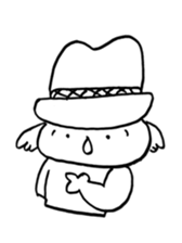 Falling eyebrows Koala sticker #7662940