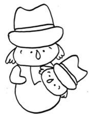 Falling eyebrows Koala sticker #7662947