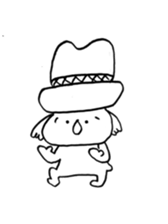 Falling eyebrows Koala sticker #7662949