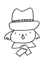 Falling eyebrows Koala sticker #7662963