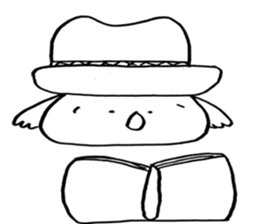 Falling eyebrows Koala sticker #7662964