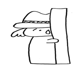 Falling eyebrows Koala sticker #7662969