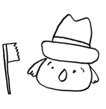 Falling eyebrows Koala sticker #7662976