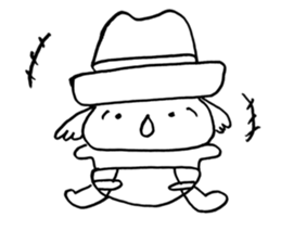 Falling eyebrows Koala sticker #7662979