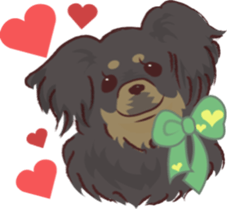 Tibetan spaniel sticker #7662981