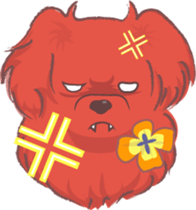 Tibetan spaniel sticker #7662983