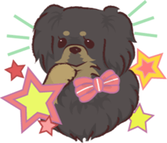 Tibetan spaniel sticker #7662986