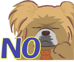 Tibetan spaniel sticker #7662994