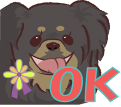 Tibetan spaniel sticker #7662995